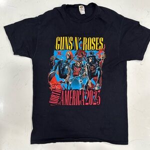 Guns N’ Roses Black Graphic T-Shirt unisex size M